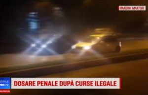 Curse ilegale de mașini în Capitală. Doi șoferi s-au ales cu dosar penal