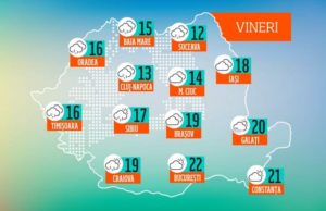 Vremea pe 8 noiembrie. Prognoza meteo anunţă ploi și căldură