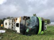 Autocar cu români, accident teribil în Franţa. 33 de victime, 4 în stare foarte gravă
