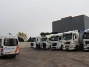 Şase camioane româneşti confiscate în Belgia. Şoferii lor, lăsaţi pe drumuri