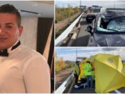 VIDEO | Tânăr şofer român de TIR spulberat de o maşină în Spania, verifica o defecţiune la camion