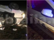 Dubă oprită de poliţişti cu 13 focuri de armă, în Brăila