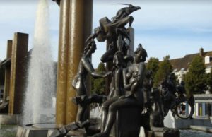 Hoţi români au furat şi topit o statuie de 5 tone de bronz din Bruges, Belgia