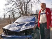 Cine e bărbatul care a lovit ursul din Harghita. Are 6 copii iar mașina sa a fost făcută praf