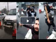 Interlopii din Giurgiu, teroare cu macete, săbii şi cuţite live pe Facebook