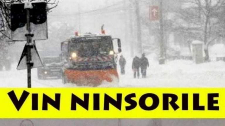Alertă meteo! Vremea rece pune stăpânire pe România! Care sunt zonele afectate de ninsori, polei și vânt puternic