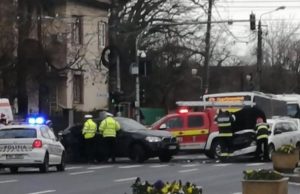 Accident cu victime in Ajunul Craciunului in zona centrala, la Timisoara