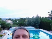 Ultima fotografie cu Cornel Galeș în viață! Fostul soț al Ilenei Ciuculete se mutase în Spania. FOTO