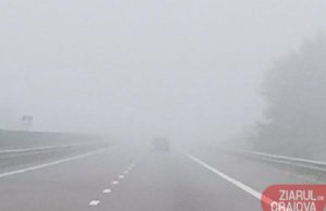 Atenționare de cod galben. Ceața densă le dă bătăi de cap șoferilor