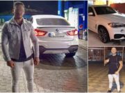 Şoferul unui bolid BMW X6 s-a scufundat în Dâmboviţa ca să se ascundă de poliţişti, ca într-un film de acţiune