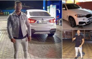 Şoferul unui bolid BMW X6 s-a scufundat în Dâmboviţa ca să se ascundă de poliţişti, ca într-un film de acţiune