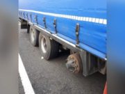 Şofer român de TIR care mergea cu o roată lipsă la mașină în Ungaria, prins de poliţie