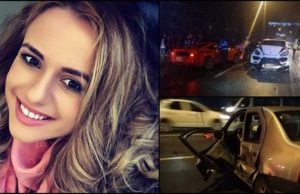 Alexandra, fiica lui Cornel Penescu, accident cu un Porsche Cayenne în Pitești