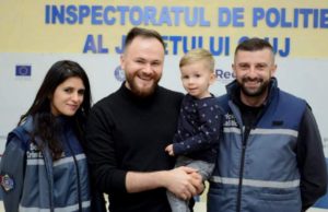 Doi criminaliști din Cluj, cursă nebună pentru salvarea unui băieţel care se sufoca: „Prin acest gest aţi salvat o viaţă!”