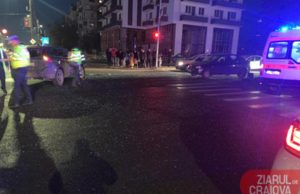 Patru victime printre care și doi copii au ajuns la spital în urma unui accident provocat în Craiova