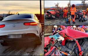 Impact înfiorător în Arad, după o depăşire inconştientă. Un tânăr a murit pe loc, strivit între fiarele maşinii