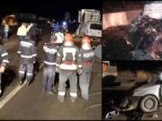 Accident înfiorător în Hunedoara. Doi bărbaţi, morţi sub roţile unui TIR