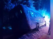 Microbuz cu echipa de juniori a Gloriei Buzău, accident în Vrancea