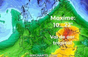 Vară la mijloc de decembrie, în România. Urmează temperaturi cu peste 15 grade mai ridicate faţă de normal