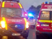 Microbuz răsturnat în Teleorman, a fost activat planul roșu de intervenţie