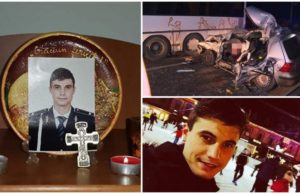 Cristian, poliţistul mort în Bistriţa, din cauza vitezei, a lăsat în urmă o mamă distrusă de durere