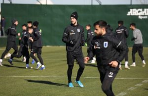 Elvir Koljic a revenit la antrenamente: ce șanse are „bombardierul” oltenilor să joace cu Gaz Metan