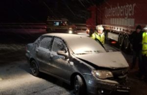 FOTO. Accident cu 6 victime, în această dimineață, pe DN1, la Cotul Donului. Circulație blocată