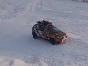 Doi soţi din Satu-Mare au traversat Siberia la minus 60 de grade, cu o mașină românească