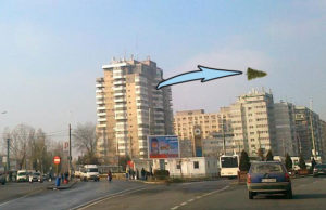 Un nou record! Un roman a aruncat bradul de pe geam 174 de metri!