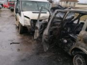 Un microbuz cu călători și o altă mașină s-au făcut praf, în Botoșani. Planul Roșu, activat