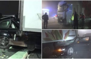 Şofer român de TIR, carnagiu în Germania. Doi morţi, 13 răniţi, 12 maşini distruse, pe autostradă
