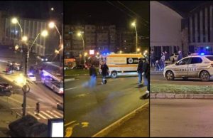 Bărbat lovit cu BMW-ul şi târât pe capotă 30 de metri, sub privirile îngrozite ale copilului şi soţiei