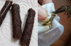 Cârnaţi cu ace de pescuit aruncaţi pe stradă, în Baia Mare, pentru a ucide câini şi pisici