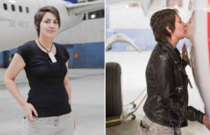 O tânără vrea să se mărite cu un avion Boeing, după o relaţie de 6 ani