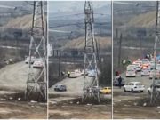 Tânăr analfabet şi fără permis, la volanul unui BMW, arestat cu focuri de armă după o cursă nebună cu Poliţia