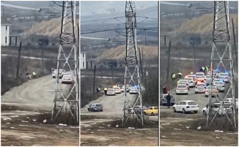 Tânăr analfabet şi fără permis, la volanul unui BMW, arestat cu focuri de armă după o cursă nebună cu Poliţia 
