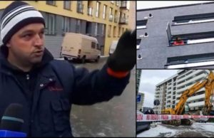 Tatăl care s-a aruncat de la etaj cu bebeluşul în braţe era IT-ist. „A căzut pe o maşină, nu am putut să mă uit…”