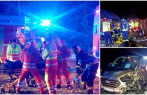 Microbuz cu români implicat într-un accident grav, în Austria. 7 victime, transportate la spitalele din zonă