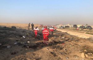 176 de oameni au murit în avionul prăbuşit în Iran. Victime de şapte naţionalităţi, niciun supravieţuitor