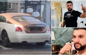 Manelistul Ţancă Uraganul şi-a abandonat Rolls Royce-ul de 200.000 de euro, după ce l-a prins poliţia fără asigurare