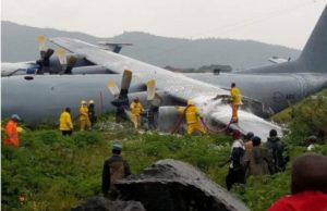 Avion al Organizaţiei Naţiunilor Unite, cu 67 de persoane la bord, prăbuşit în Congo