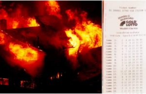 Un australian a câştigat un milion de dolari la Loto, după ce i-a ars casa în incendiu