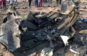 Armata iraniană recunoaşte că a doborât avionul cu pasageri prăbuşit la Teheran