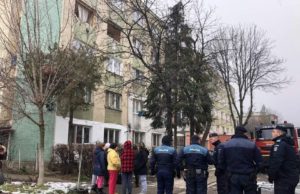Explozie într-un bloc cu zeci de locatari din Baia Mare