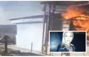 Incendiu uriaș la mormântul Denisei Răducu, în a doua zi a anului