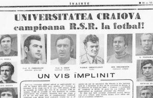 Istoria și mai aiuritoare a CS Universitatea. Autor: același club