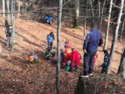 Gravidă în 5 luni căzută 8 metri în râpă, cu ATV-ul, la Sinaia