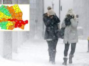 Cod portocaliu de ninsori şi viscol în Bucureşti. ANM a emis o prognoză specială pentru Capitală