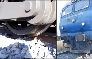 Tren de pasageri deraiat în Sibiu. Traficul feroviar este blocat spre Vinţu de Jos