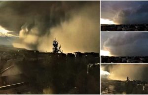 Furtuna Ciara a lovit puternic şi la Suceava. Norul de zăpadă a dat fiori locuitorilor